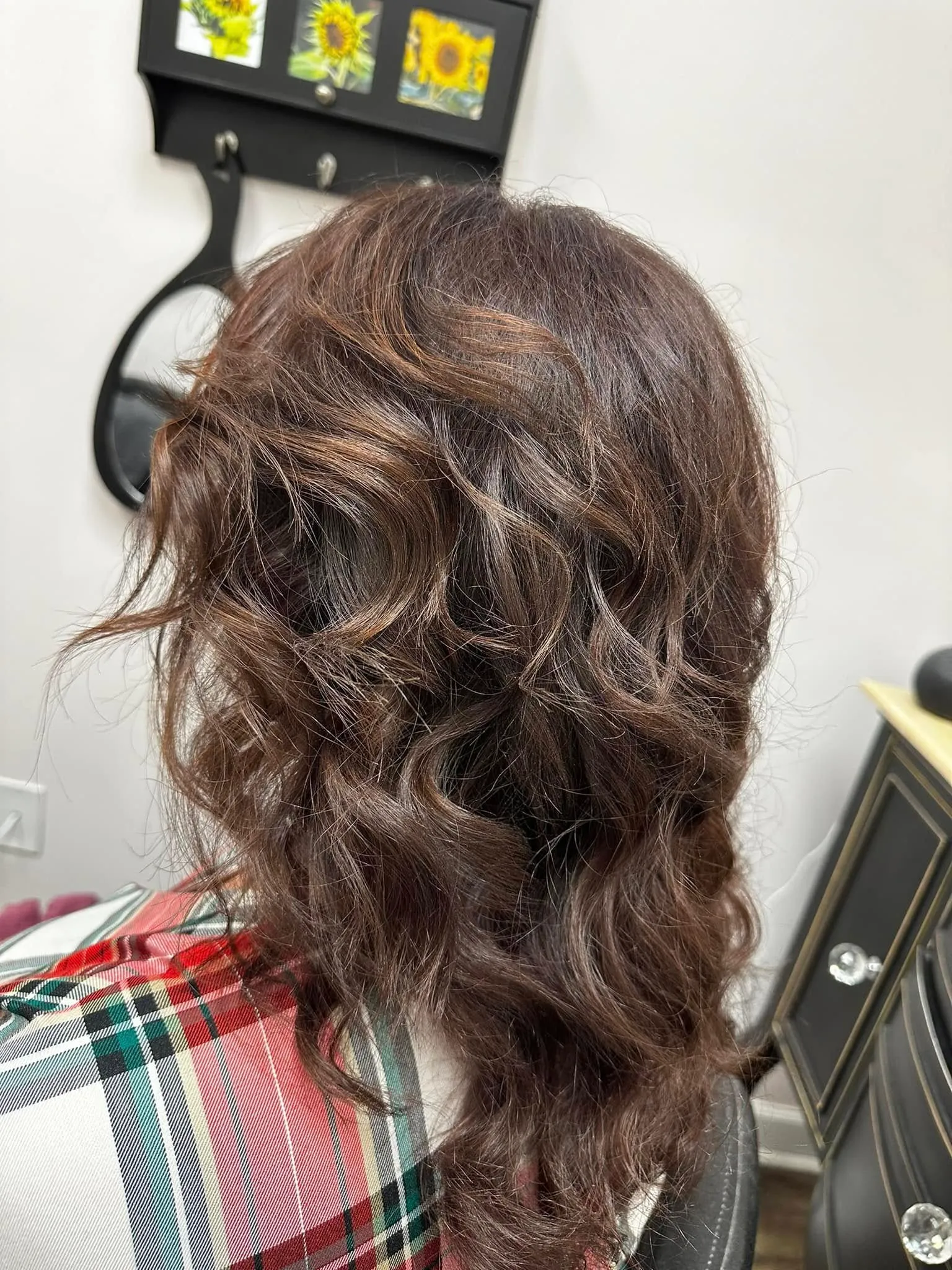 Rich, dimensional hair color result