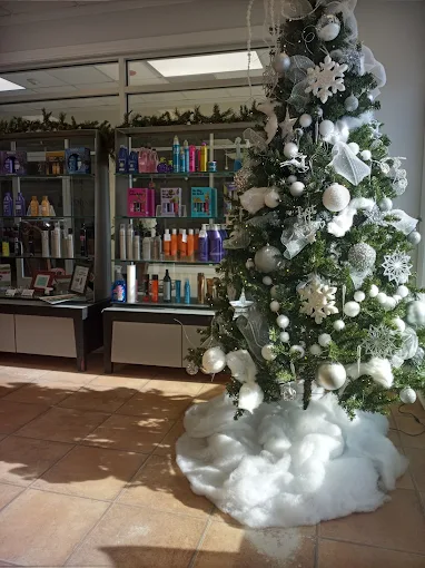 Seasonal decor and retail products at Miracles Salon & Spa in Shallotte, NC