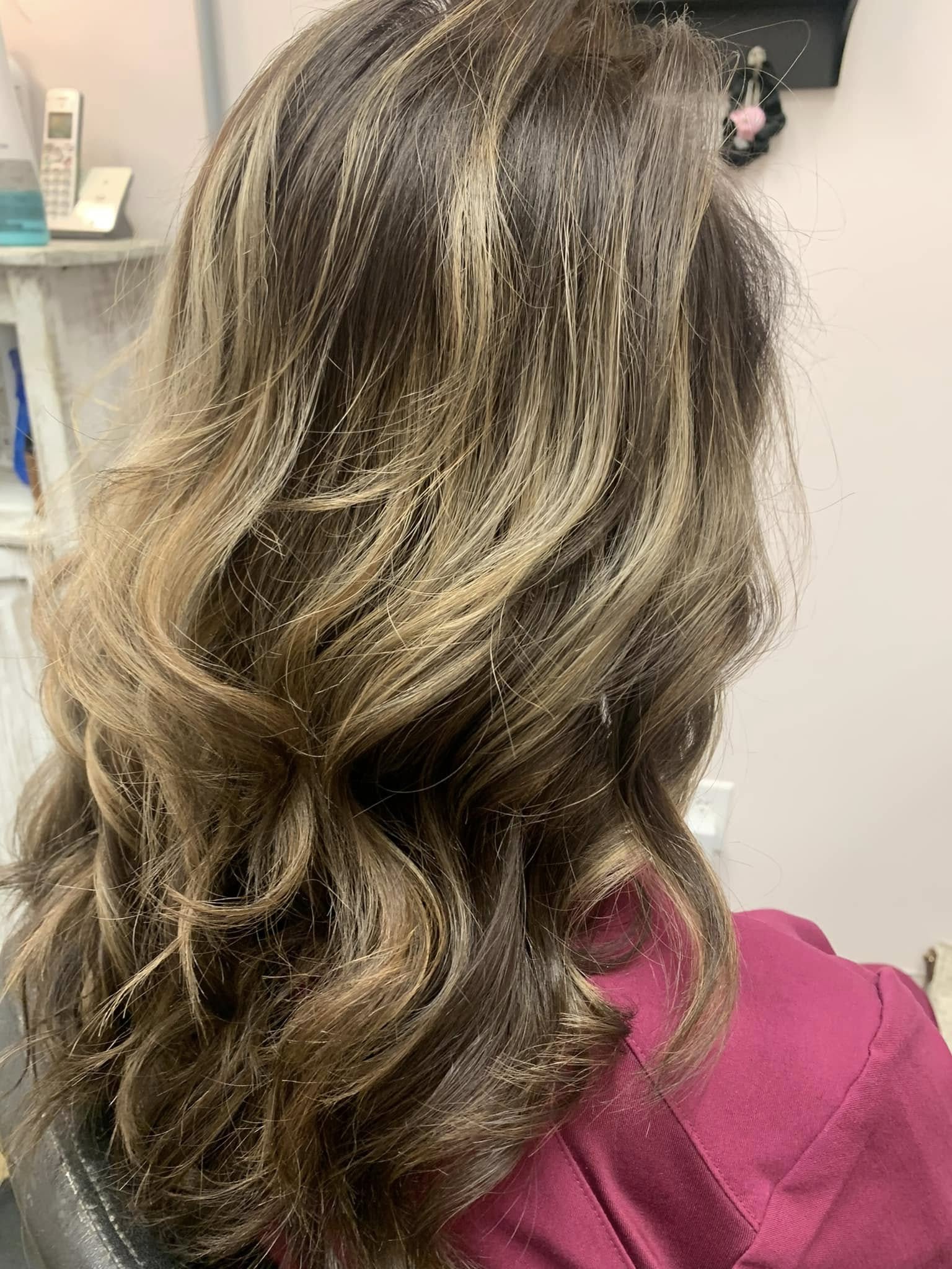 Dimensional bronde balayage at Miracles Salon & Spa in Shallotte, NC