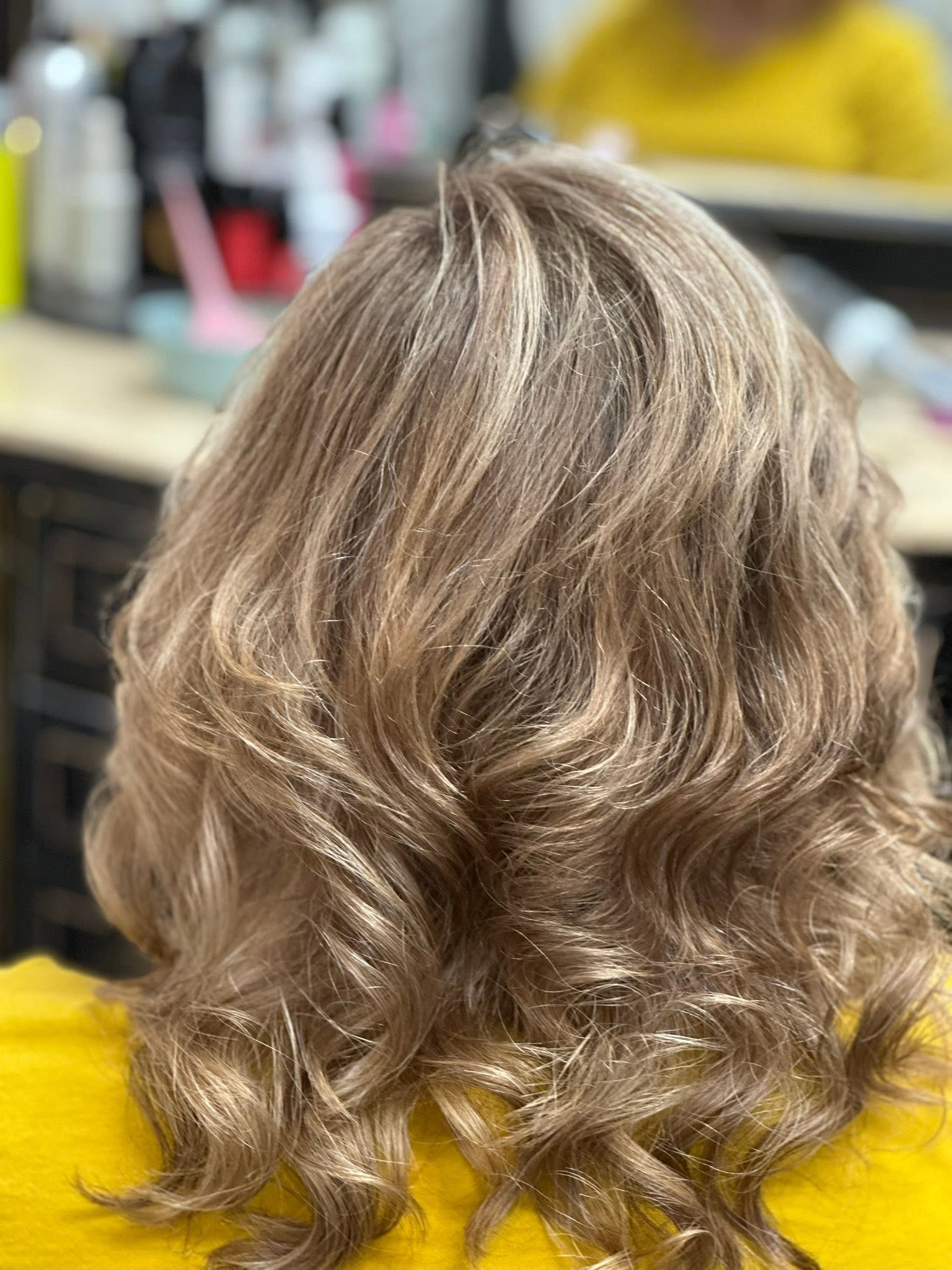 Bronde blowout with body and shine at Miracles Salon & Spa in Shallotte, NC